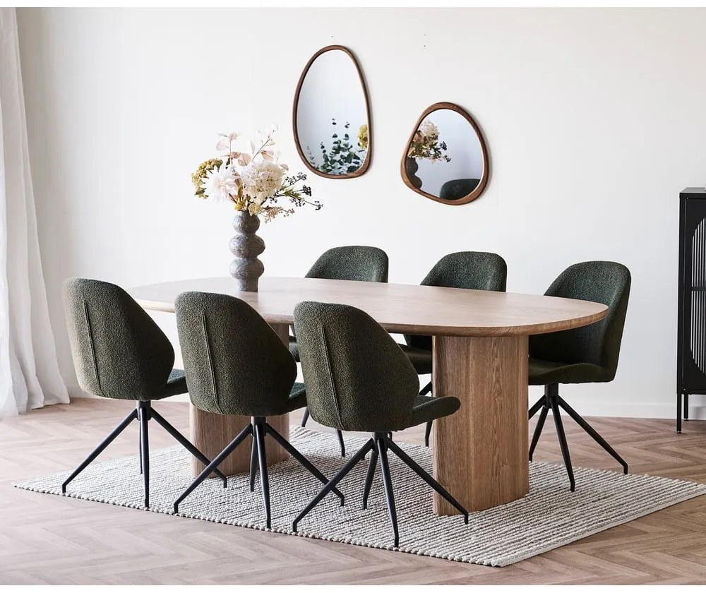 Tavolo da pranzo con effetto frassino 110x210 cm Serra – House Nordic