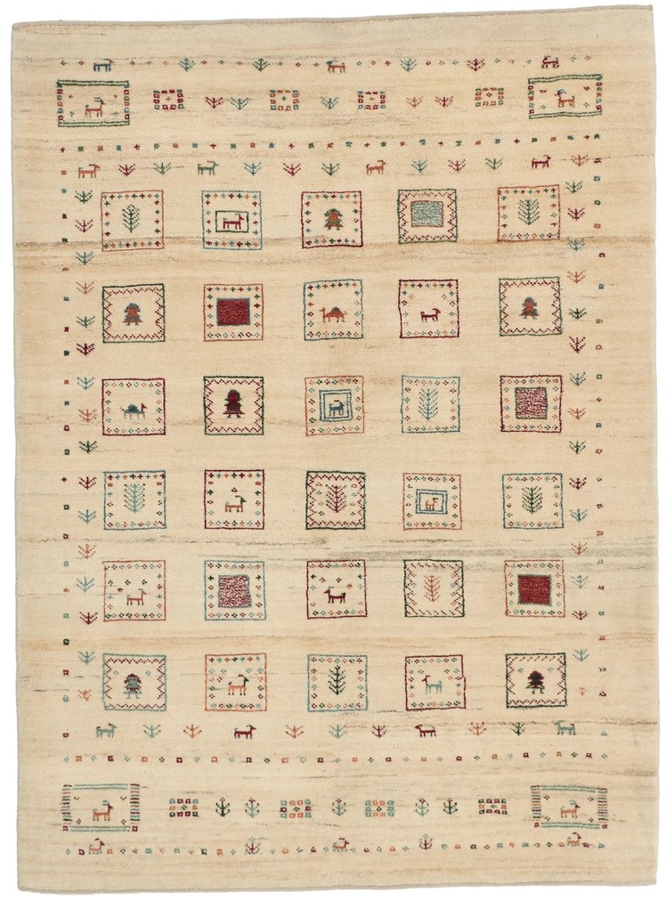 Gabbeh Tappeto persiano 160x210 (Iran) Annodato A Mano