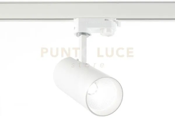 Gfa971c- proiettore a binario eurostandard attacco led 3000k 2250lm...