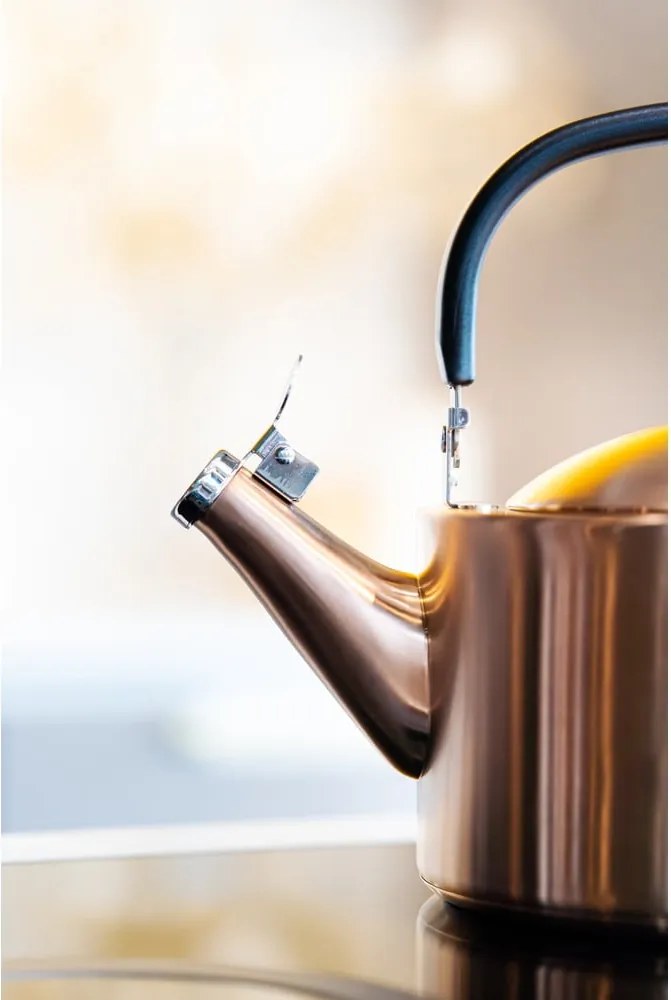 Bollitore color rame in acciaio inox 1,5 l Diamante – Vialli Design