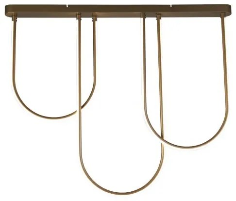 Campanello led a filo, metallo bronzo