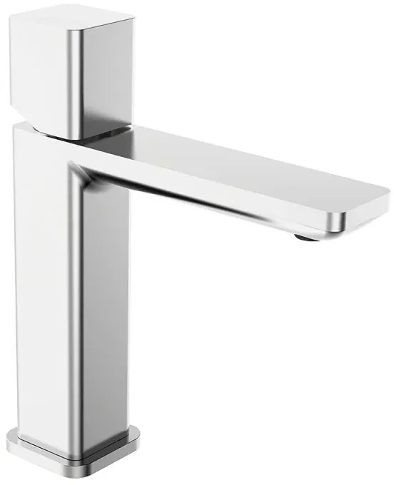 Miscelatore lavabo in ottone con manopola e piletta click clack Lotus