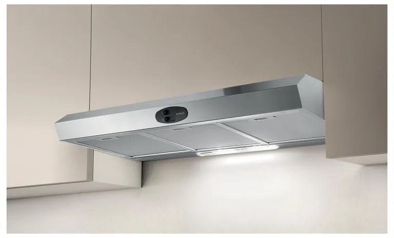 Cappa sottopensile Krea LX IX F/90 ELICA argento L 90 cm