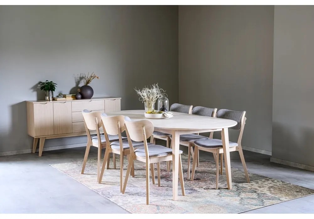 Sedie da pranzo grigie in set di 2 Kato - Rowico