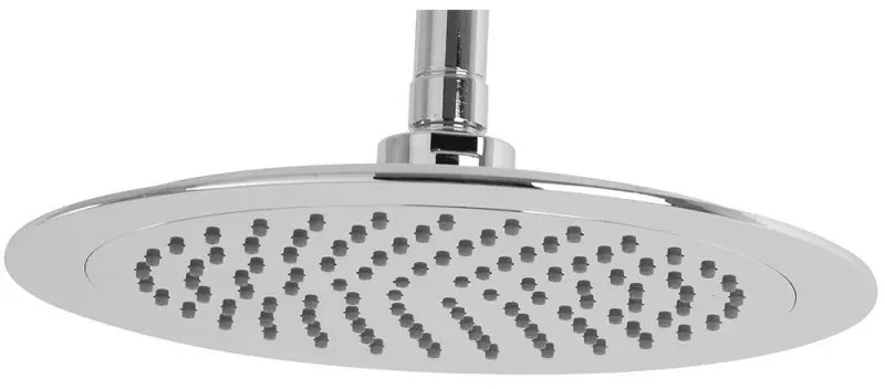 Soffione Doccia Tondo Cromo Diametro 24 cm UltraSlim