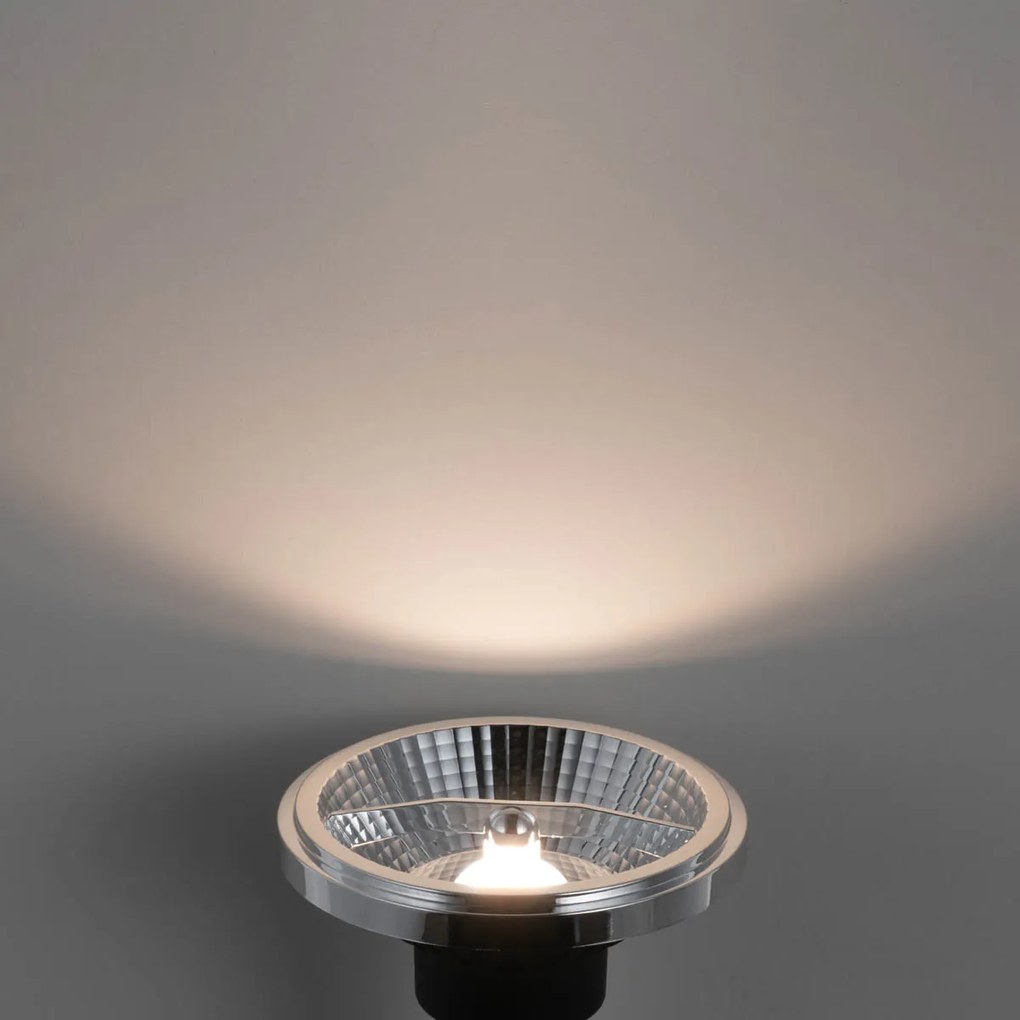 Set di 5 lampadine LED GU10 dimmerabili a 3 livelli in Kelvin AR111 10W 800 lm 2700 - 3700K