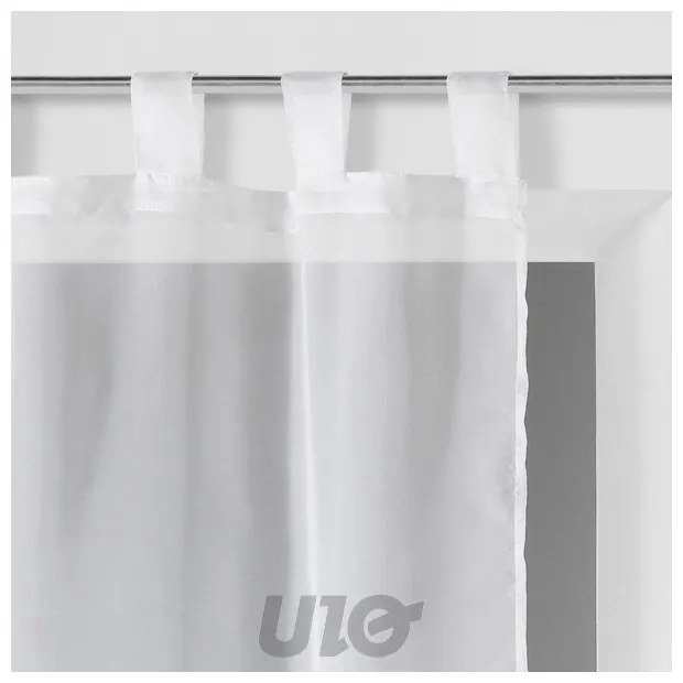 Set di 2 tende in voile bianco 60x120 cm Voiline - douceur d'intérieur