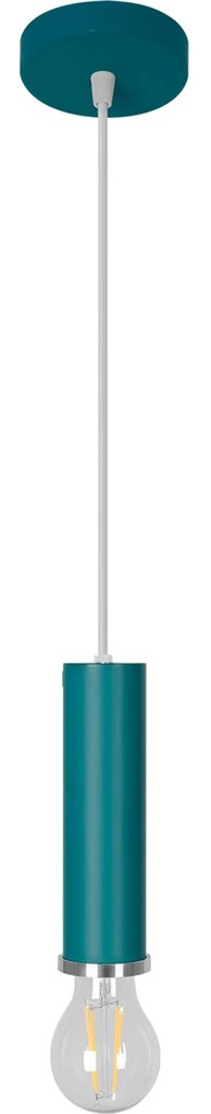Lampada da soffitto pensile singola OSTI A verde