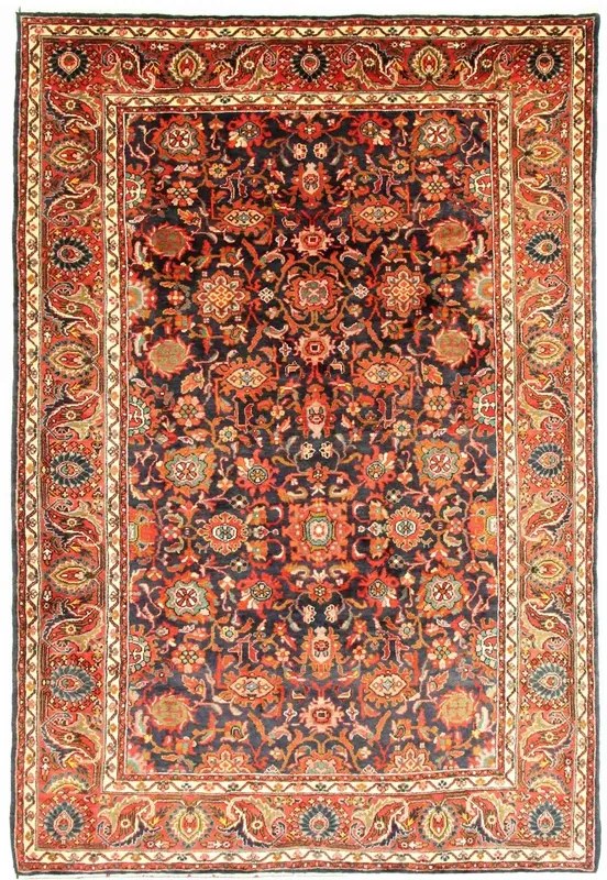 Nanaj Tappeto 330x230 (Oriental) Annodato A Mano