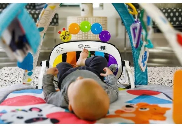 Baby Einstein - Coperta per bambini per giocare 4in1 KICKIN' TUNES