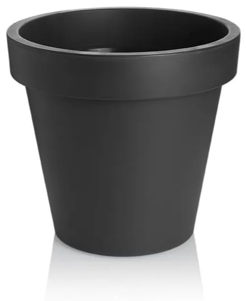 Vaso in plastica ø 29 cm Metro Twist - Gardenico