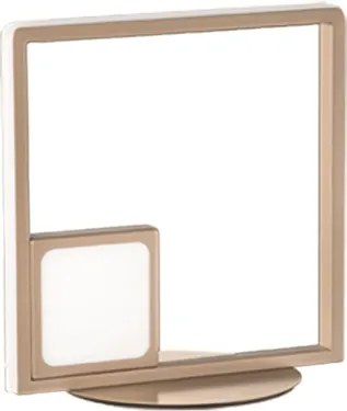 Lampada da tavolo 27x27 cm LED 20+5W - DOWEL moderno Oro