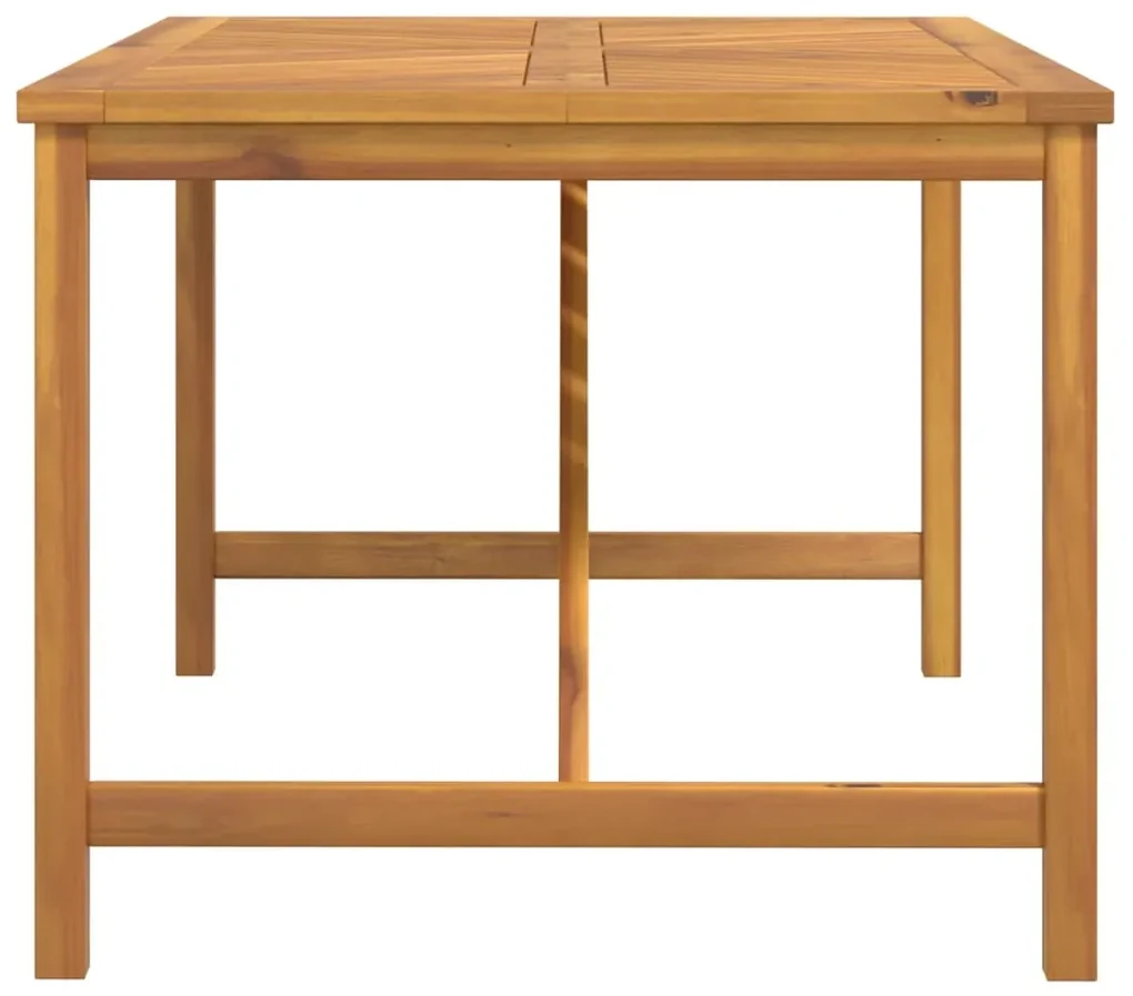 Tavolo da pranzo da giardino 150x90x74 cm legno massello acacia