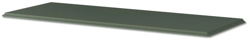 Top per lavabo  BADEN HAUS L 121 x H 1.6 x P 45 cm verde truciolare, verniciato
