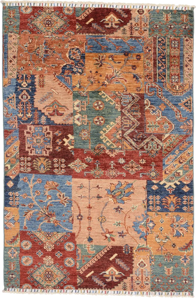 Samarkand Tappeto 180x120 (Pakistan) Annodato A Mano
