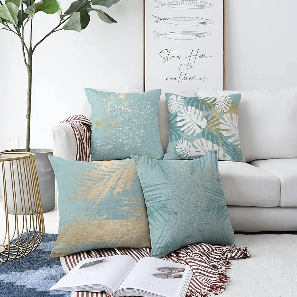 Set di 4 federe Lagoon, 55 x 55 cm - Minimalist Cushion Covers