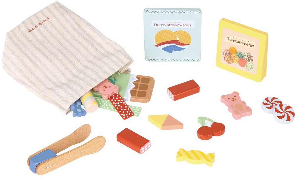 Set in legno - dolcetti