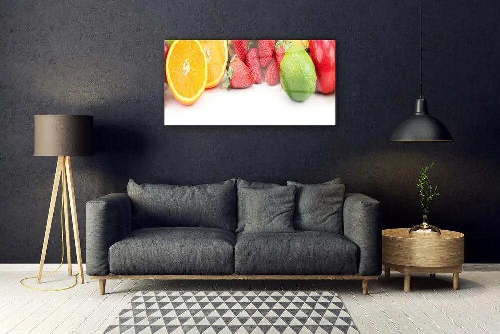 Quadro acrilico Frutta da cucina 100x50 cm
