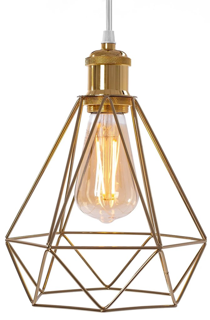 LAMPADA PENSILE DIAMANTE Light Gold 392197