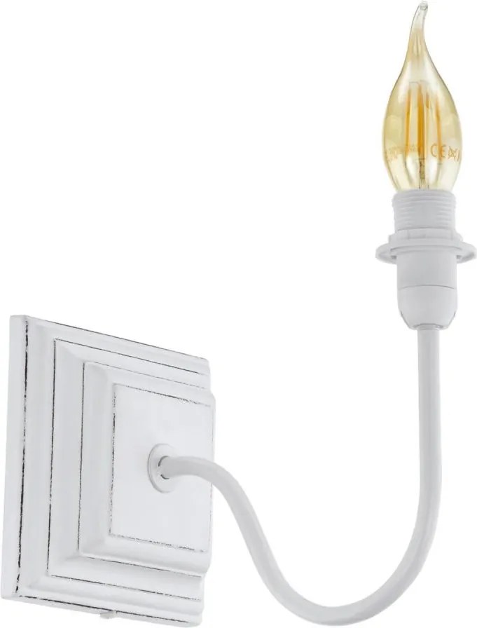 Eglo 33001 - Applique da parete 1xE14/40W/230V bianca