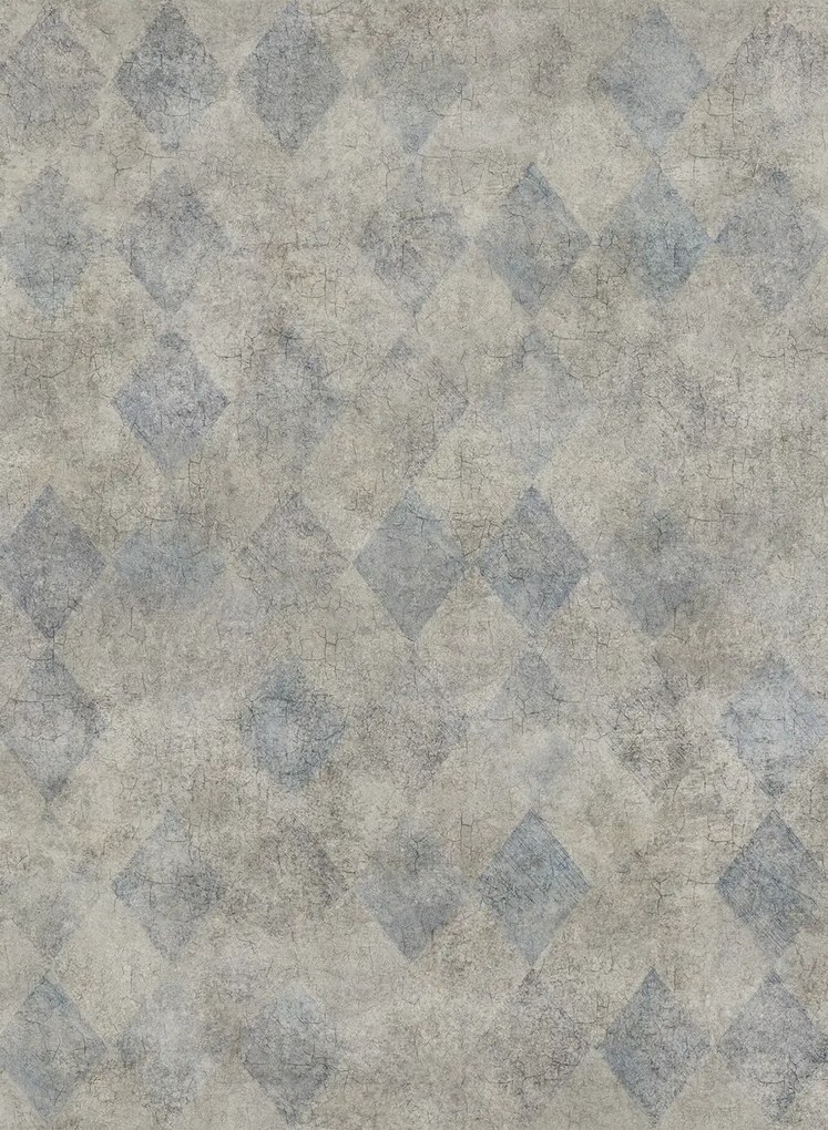 Rebel Walls Carta da parati Small Painted Diamonds - Salt n Pepper