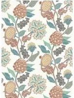 Osborne & Little Tapete Cynara - Chestnut/ Eucalyptus
