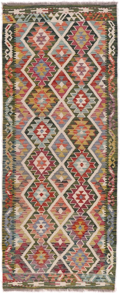 Kilim Tappeto orientale 80x210 (Afghanistan) Tessuto A Mano