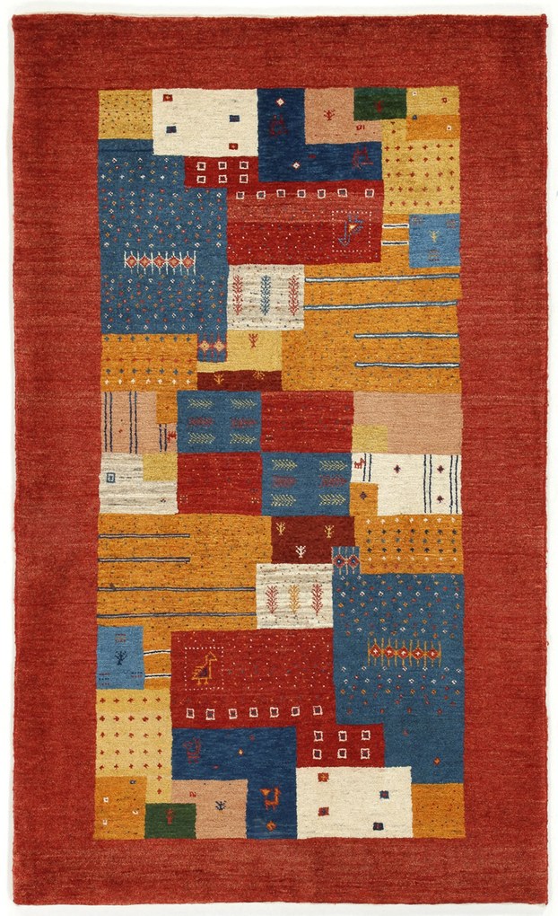 Rizbaft Tappeto 90 x 150 (Iran) Annodato A Mano