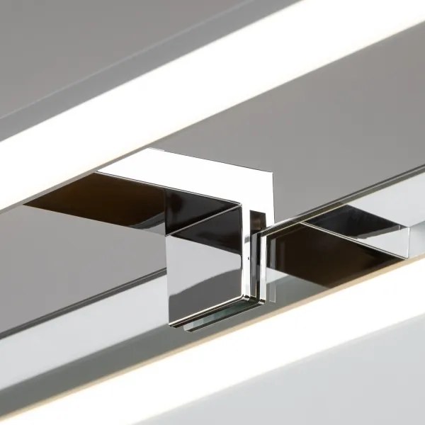 Brilagi - Specchio da bagno con luce LED VESTRA, 6W/230V, 30 cm, IP44, cromato
