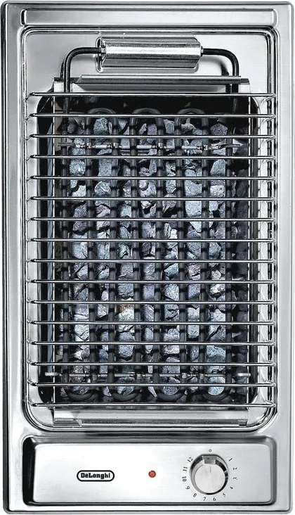 Piano cottura elettrico 1 zona L 28.8 cm BQI 13-2 DE'LONGHI argento