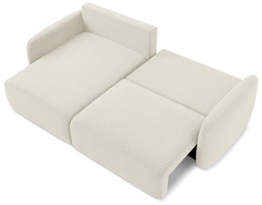 Divano angolare allungabile/con contenitore (con penisola a sinistra) Kalena – Makamii