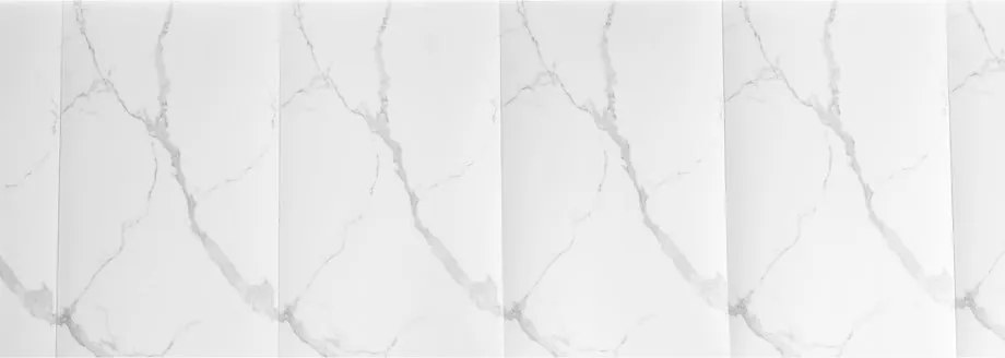 Set di 6 adesivi murali 60x30 cm Statuario Venato - SP TREND