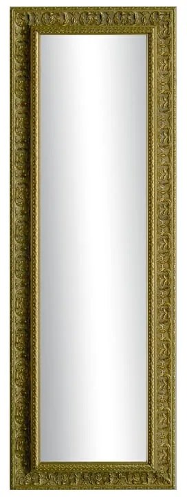 Specchio rettangolare in legno oro 67 x 88 cm