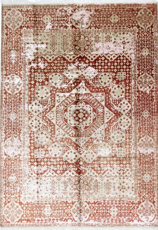 Neo Tappeto orientale 170x240 Rosso (Indian) Annodato A Mano