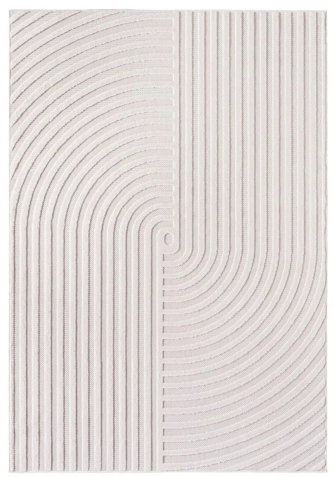 Passatoia da interno ed esterno color crema 80x150 cm Doha 1658 Cream – Ayyildiz Carpets