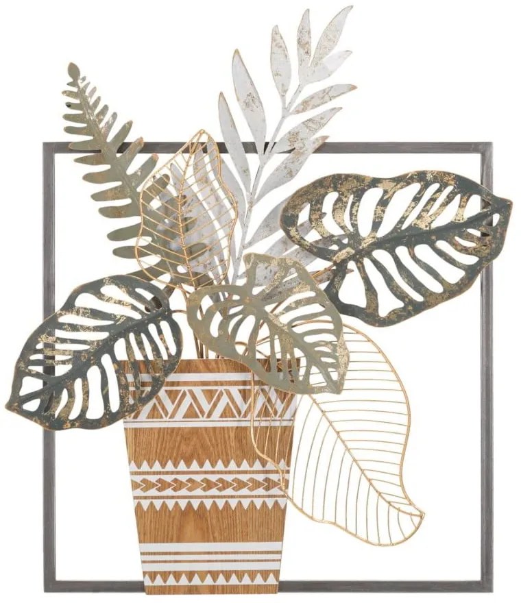 Decorazione da parete in metallo 54x63 cm Vaso - Mauro Ferretti