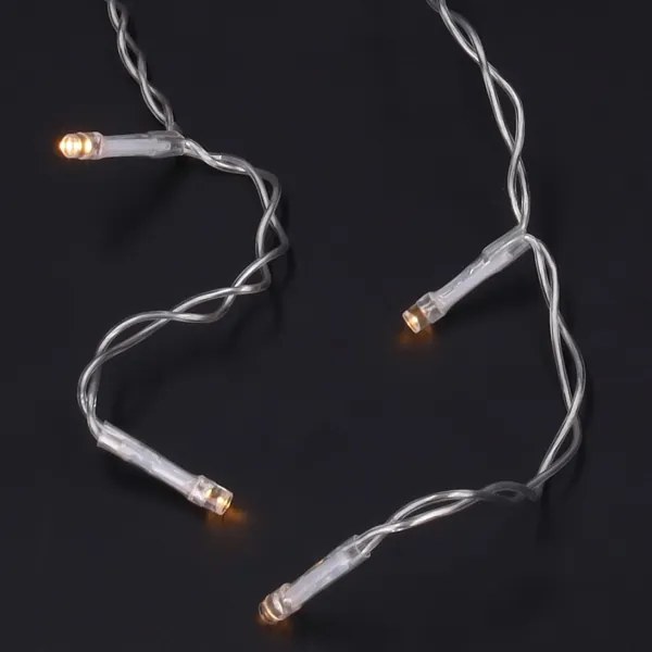 Brilagi - Catena luminosa LED da esterno 400 LED/8 funzioni 23 m IP44 bianco caldo