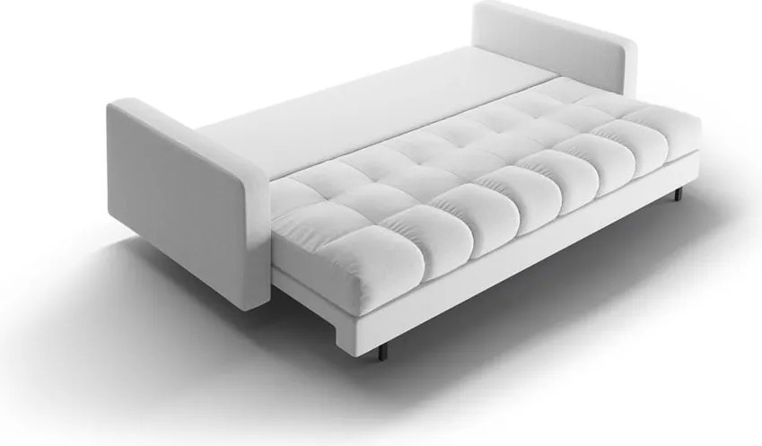 Divano grigio chiaro allungabile/con contenitore 222 cm Bali – Cosmopolitan Design