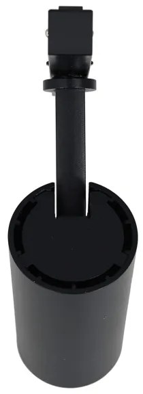 Faretto LED per binario MAGNETIC TRACK LED/10W/48V nero