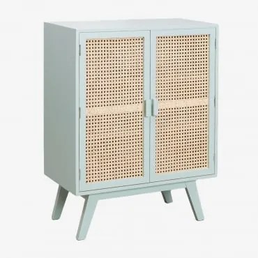 Credenza 2 Ante In Legno Ralik Colors Design Celadon - Sklum