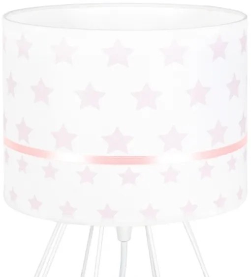 Lampada per bambini PIKKI 1xE27/60W/230V rosa