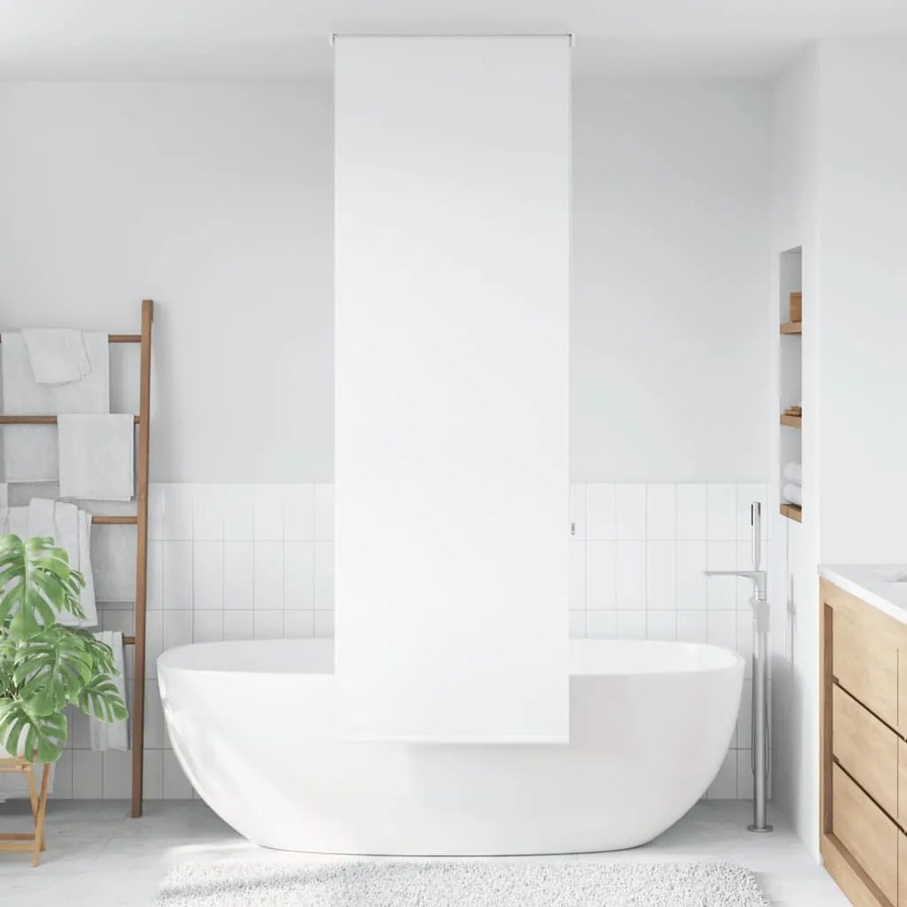 Tenda A Rullo Doccia 70x240 Cm Larghezza Tessuto 66 Cm /