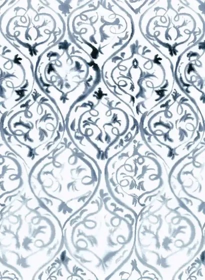 Tapete Arabesque von Designers Guild - Graphite