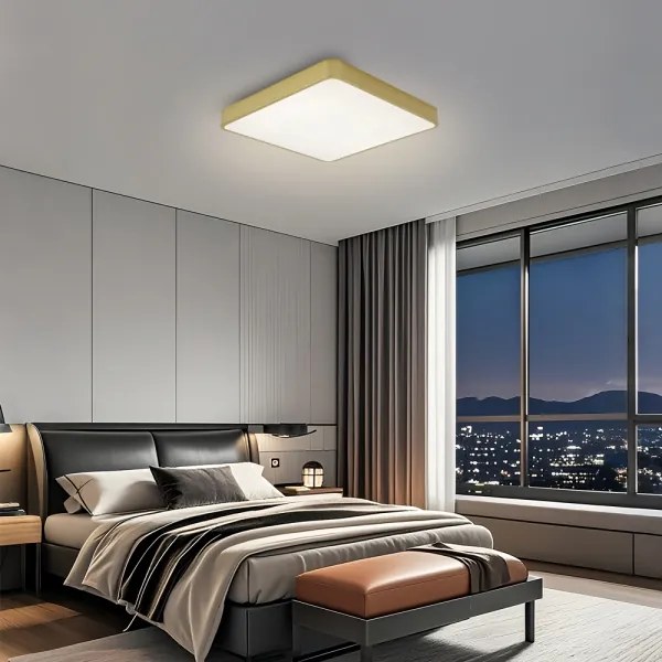 Brilagi - Plafoniera LED POOL LED/36W/230V 3000/4500/6000K 40x40 cm oro