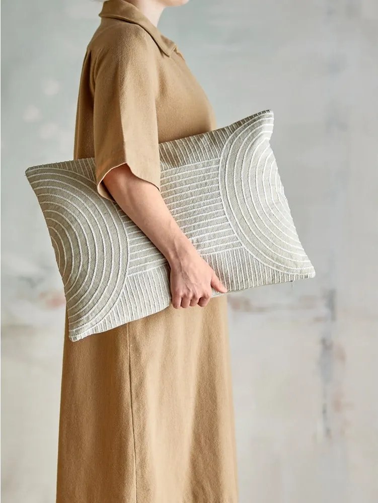 Cuscino decorativo in misto lino 35x50 cm Chun – Bloomingville