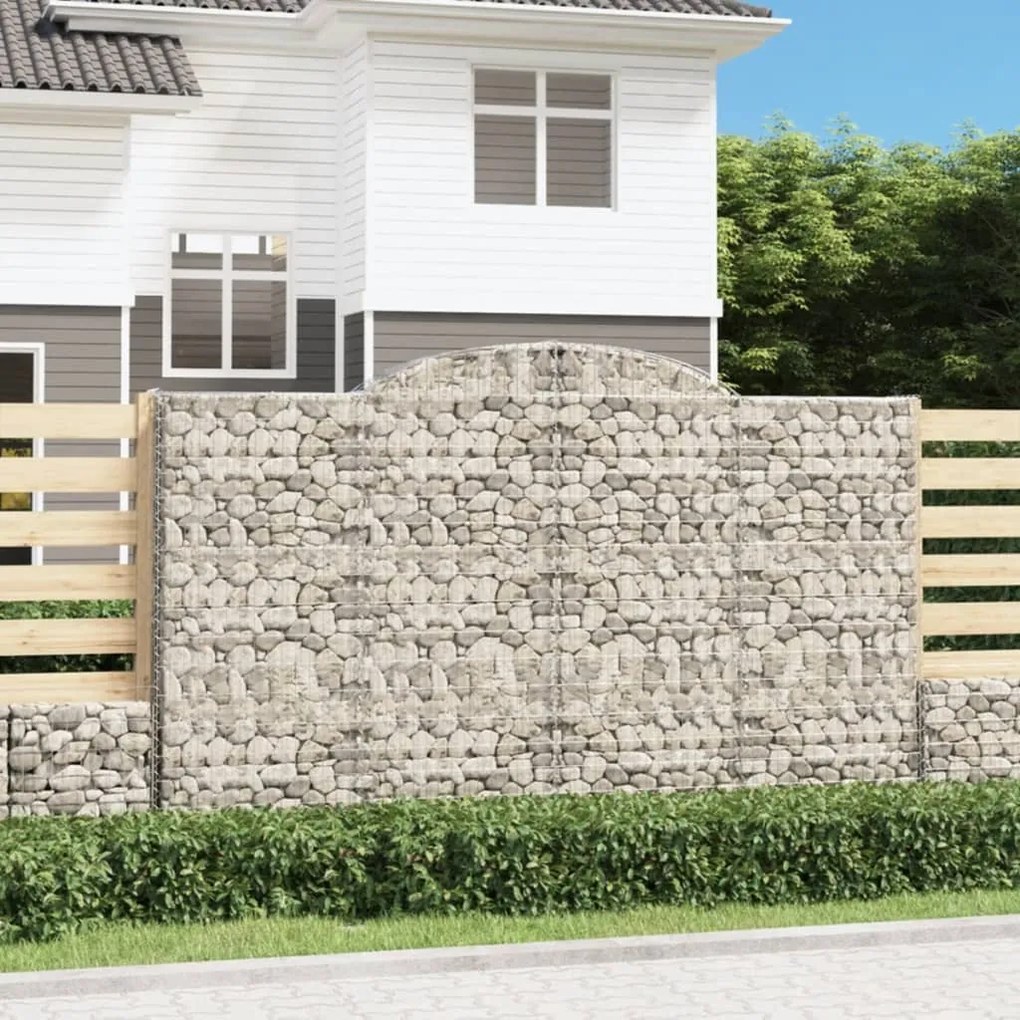 Cesti Gabbioni Ad Arco 5 Pz 300x50x180/200 Cm Ferro Zincato /