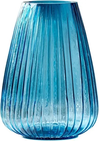 Vaso in vetro blu scuro Kusintha - Bitz