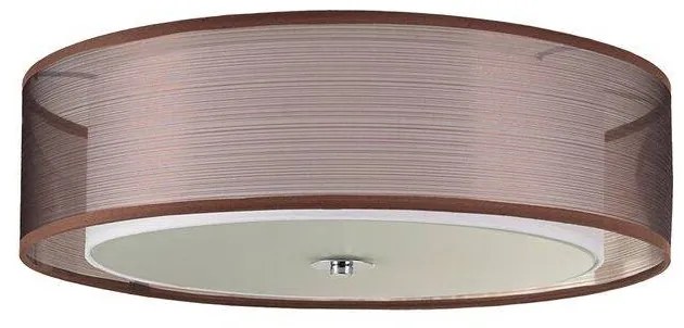 Lindby - Tobia Plafoniera Brown/White/Chrome Lindby