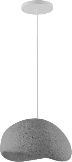 Brilagi - Lampadario a sospensione con cavo WABI SABI 1xE27/40W/230V grigio