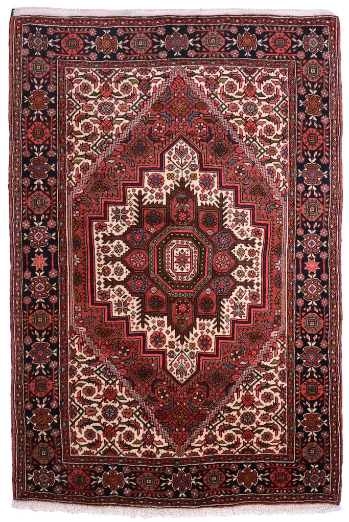 Gholtogh Tappeto persiano 100x150 Beige (Iran) Annodato A Mano